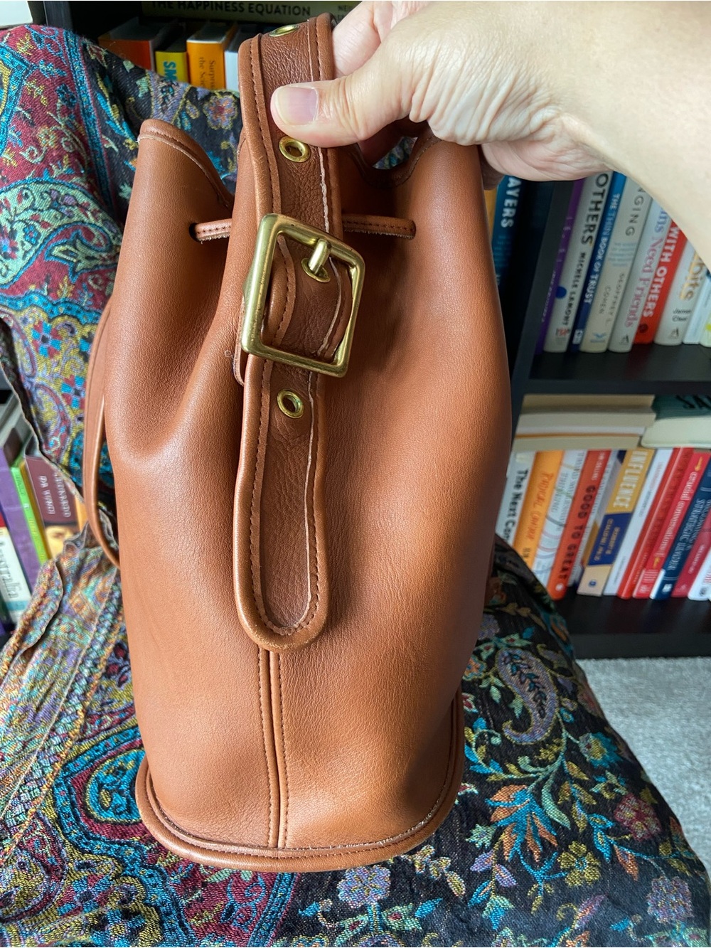 Vintage Coach Lula’s Legacy 9952 in British Tan! - Picture 5 of 10